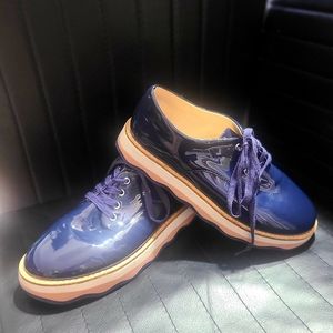 Zara Lacquer Oxfords